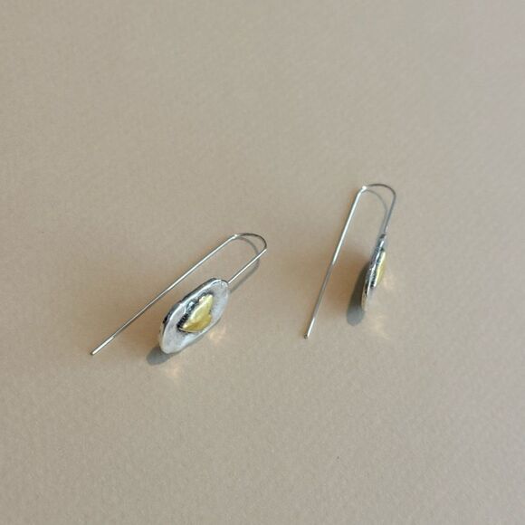 Heart Earrings N1291 - Picture 4 of 5